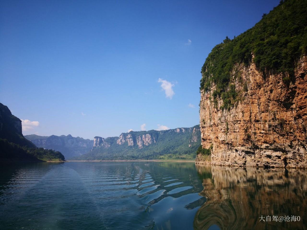 游景点大全 1 收费 乌江源百里画廊 乌江源百里画廊位于黔西县南部,因