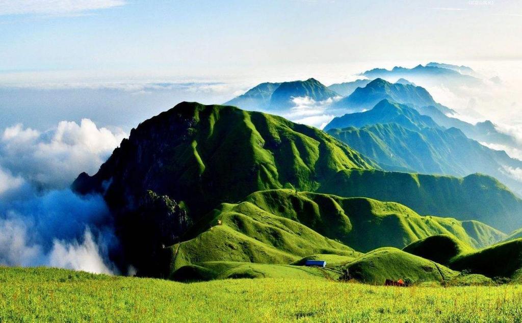 长沙出发江西自驾游：中国南方最美高山草甸，看尽萍乡武功山2日周边游